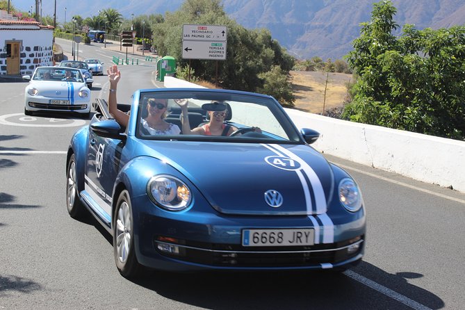 Vw Beetle Convertible Island tour Discover the island on a different way - Pico de las Nieves and Roque Nublo: Gran Canaria’s icon from up high
