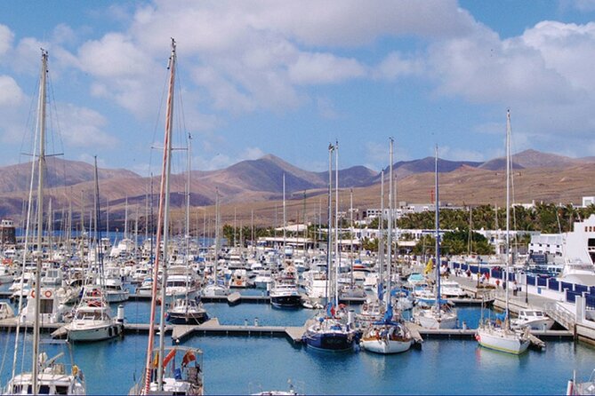 Water Taxi: Puerto del Carmen - Puerto Calero - Where you board: the Lineas Romero dock and getting on fast